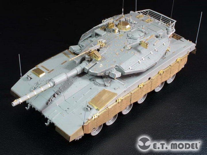E.T. Model E35-246 Israeli Merkava Mk.3D Late LIC MBT (For MENG TS-025) 1/35 – zdjęcie 3