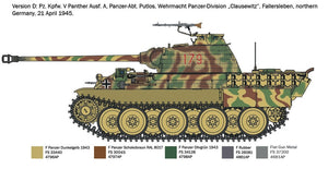 Italeri 7018 Sd.Kfz. 171 Pz.Kpfw. V Panther Ausf. A 1/72 – zdjęcie 7