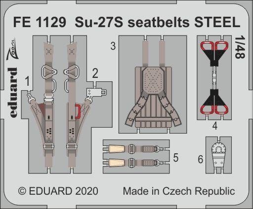 Eduard BIG49273 Su-27S for Kitty Hawk 1/48 – zdjęcie 3