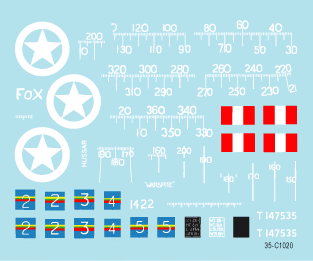 Star Decals 35-C1020 RMASG Shermans 1/35 – image 3