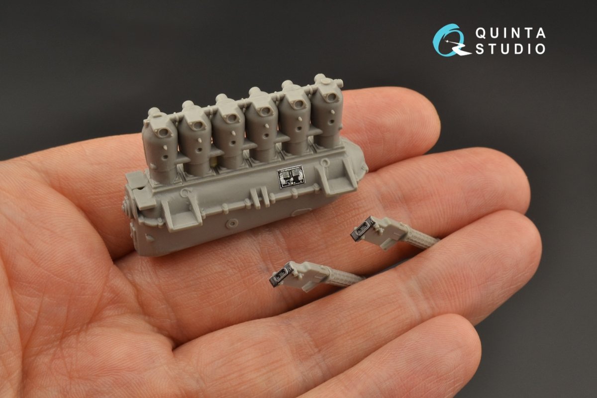 Quinta Studio QD32112 Pfalz D.III 3D-Printed &amp;amp; coloured Interior on decal paper ( Roden ) 1/32 – zdjęcie 7