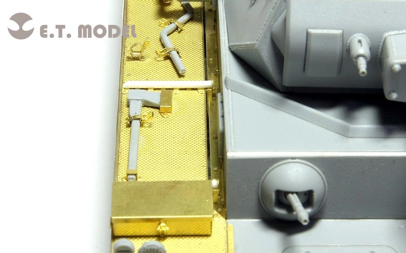 E.T. Model EA35-010 WWII German Pz.Kpfw.III Ausf.H-N Fender For DRAGON Kit 1/35 – zdjęcie 3