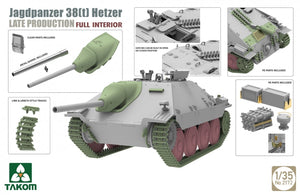Takom 2172 Jagdpanzer 38(t) Hetzer Late Production Full Interior 1/35 – image 3