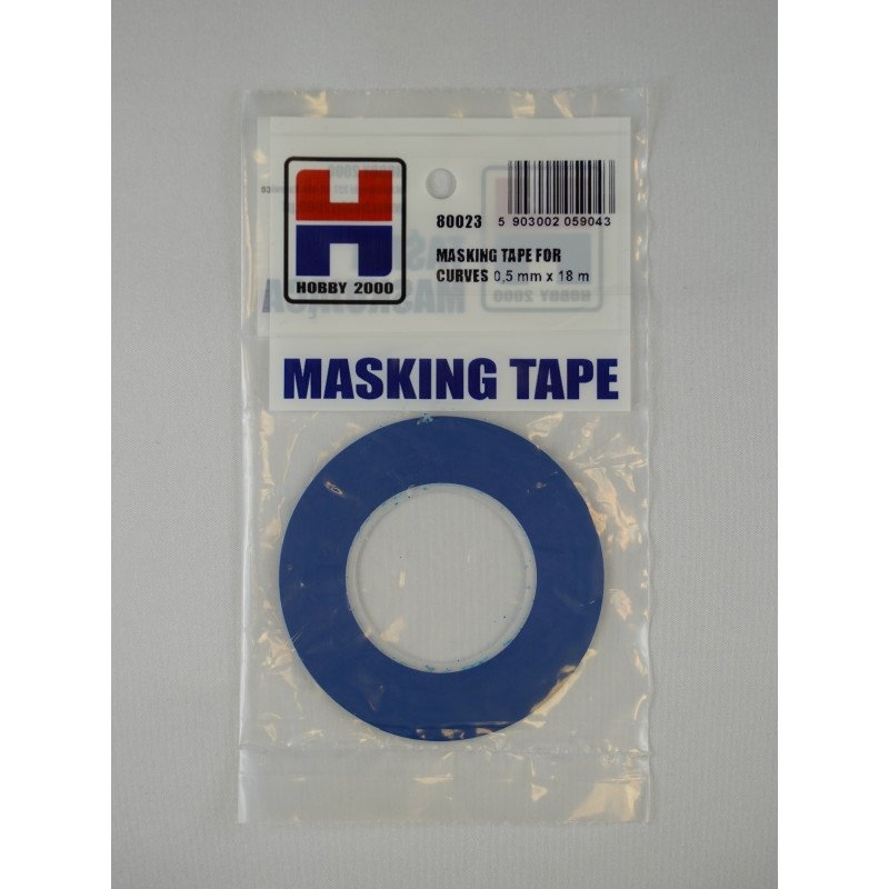 Hobby 2000 80023 Masking Tape For Curves 0.5mm x 18m