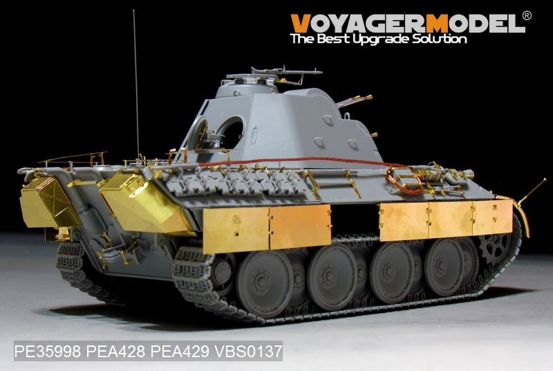 Voyager Model PE35998 WWII German FlaKPanzer V FlaKvierling 20mm MG 151/20 Basic For TAKOM 2105 1/35 – zdjęcie 5