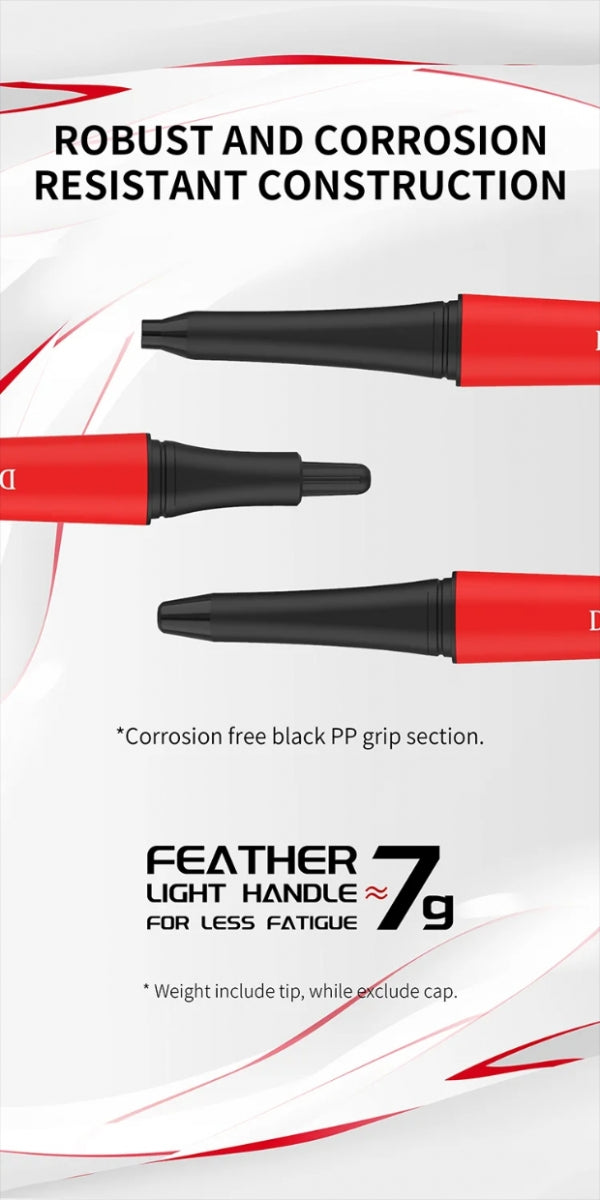 DSPIAE PT-FB Phoenix Plume Interchangeable Fine Detailing Brush Handle / Phoenix Plume Wymienny uchwyt pędzla do precyzyjnych detali – zdjęcie 4