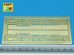 Aber 48005 Fenders for german anti-tank self propelled gun Stug.III, Ausf.B and tank PzKpfw III, Ausf.L (1/48) – image 2