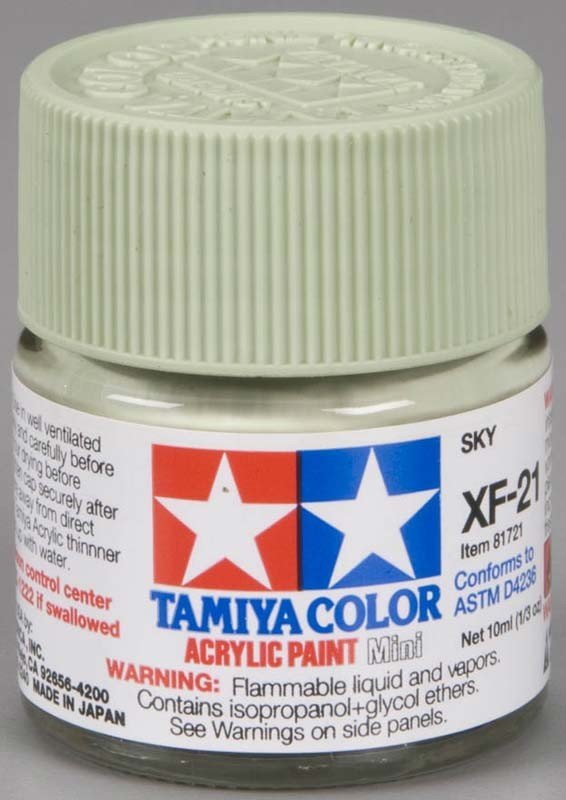 Tamiya XF21 Sky (81721) Acrylic paint 10ml – image 2