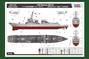 Hobby Boss 83413 USS Momsen DDG-92 1/700 – zdjęcie 4