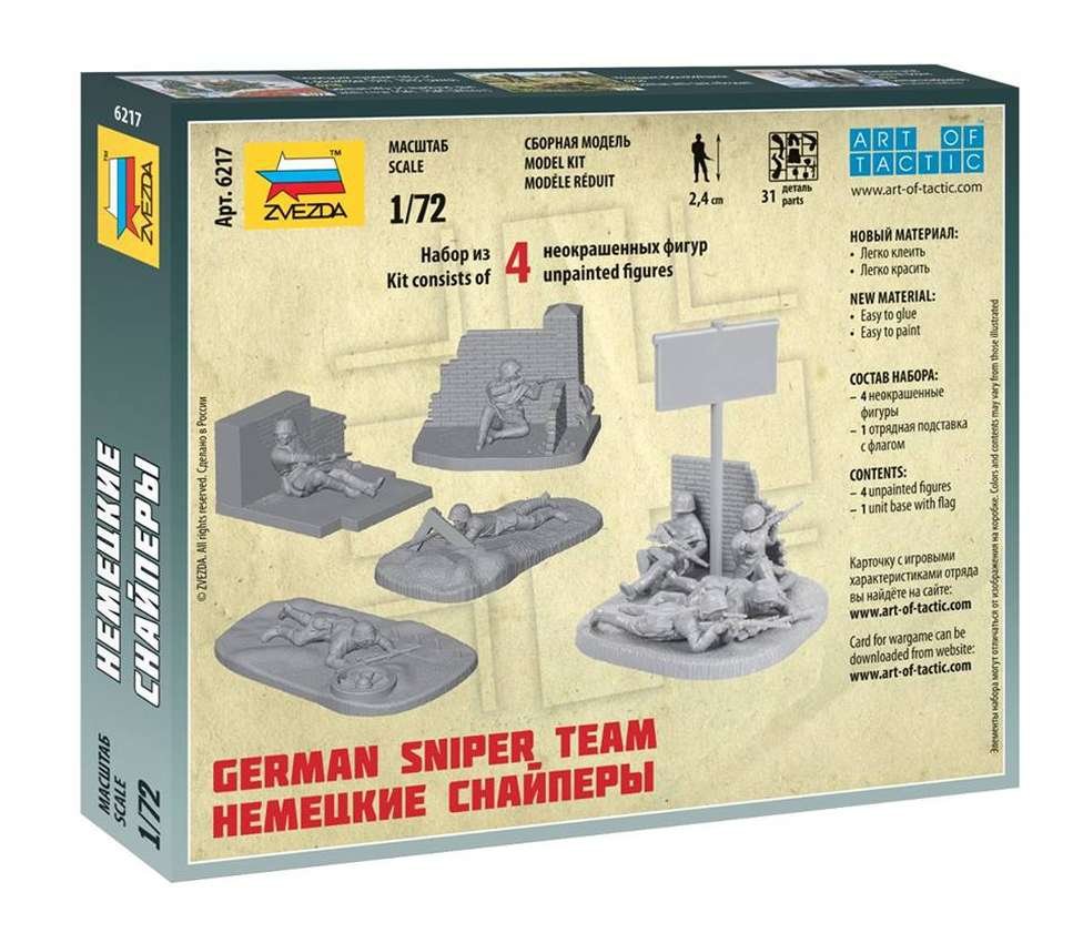 Zvezda 6217 German Sniper Team 1/72 – zdjęcie 2