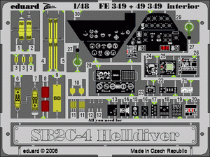 Eduard BIG4870 SB2C-4 1/48 MONOGRAM, REVELL – image 9