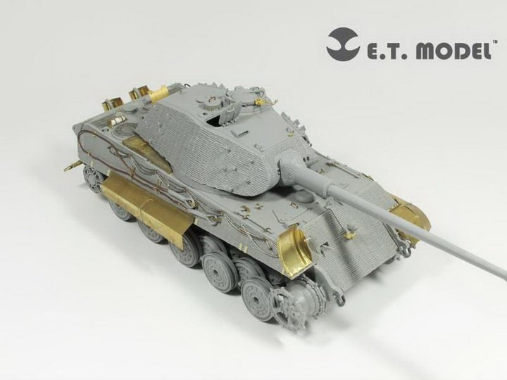 ET Model EA35-027 WWII German King Tiger/Jagdtiger Fender &amp;amp; Side Skirts For DRAGON Kit 1/35