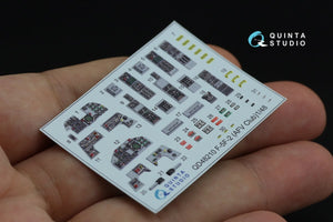 Quinta Studio QD48210 F-5F-2 3D-Printed &amp;amp; colored Interior on decal paper (AFV club) 1/48 – image 4