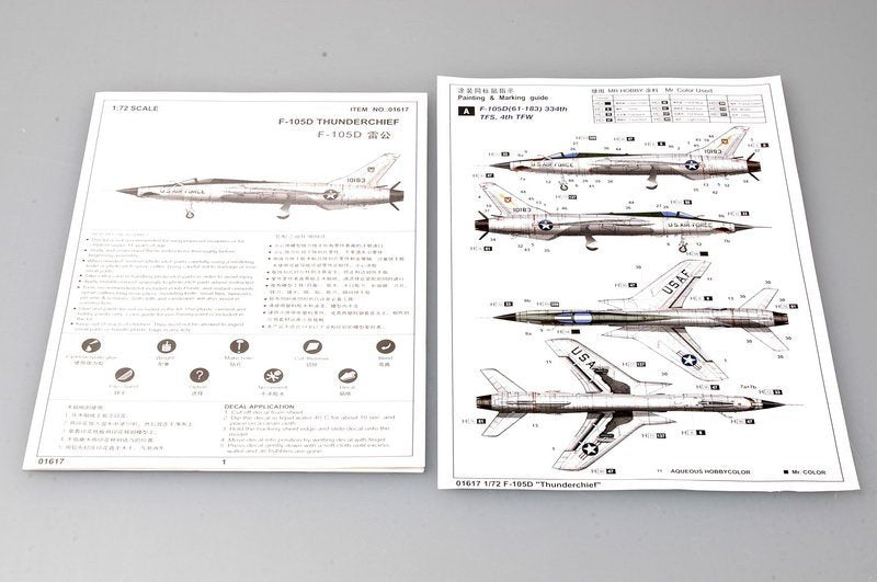 Trumpeter 01617 F-105D Thunderchief 1/72 – image 3