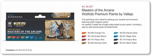 Vallejo 80257 Wizkids Masters of the Arcane Set 8x8ml – zdjęcie 2