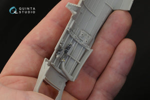 Quinta Studio QD32026 A6M5 (Mitsubishi prod.) 3D-Printed &amp;amp; colored Interior on decal paper (for Tamiya kit) 1/32 – image 3
