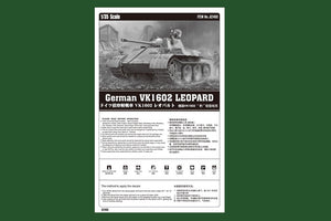 Hobby Boss 82460 German IIWW reconnaisance tank VK 1602 Leopard 1/35 – zdjęcie 2