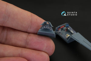 Quinta Studio QD48139 FW 190D-9 3D-Printed &amp;amp; coloured Interior on decal paper (for Eduard kit) 1/48 – zdjęcie 4