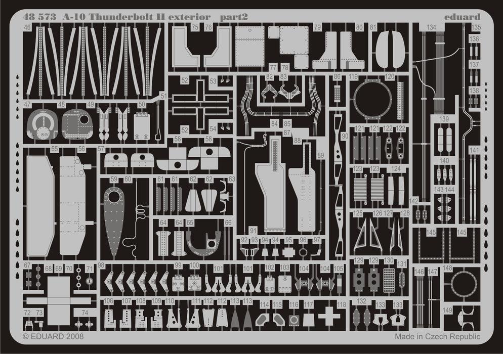 Eduard 48573 A-10 exterior 1/48 (HOBBY BOSS) – immagine 2