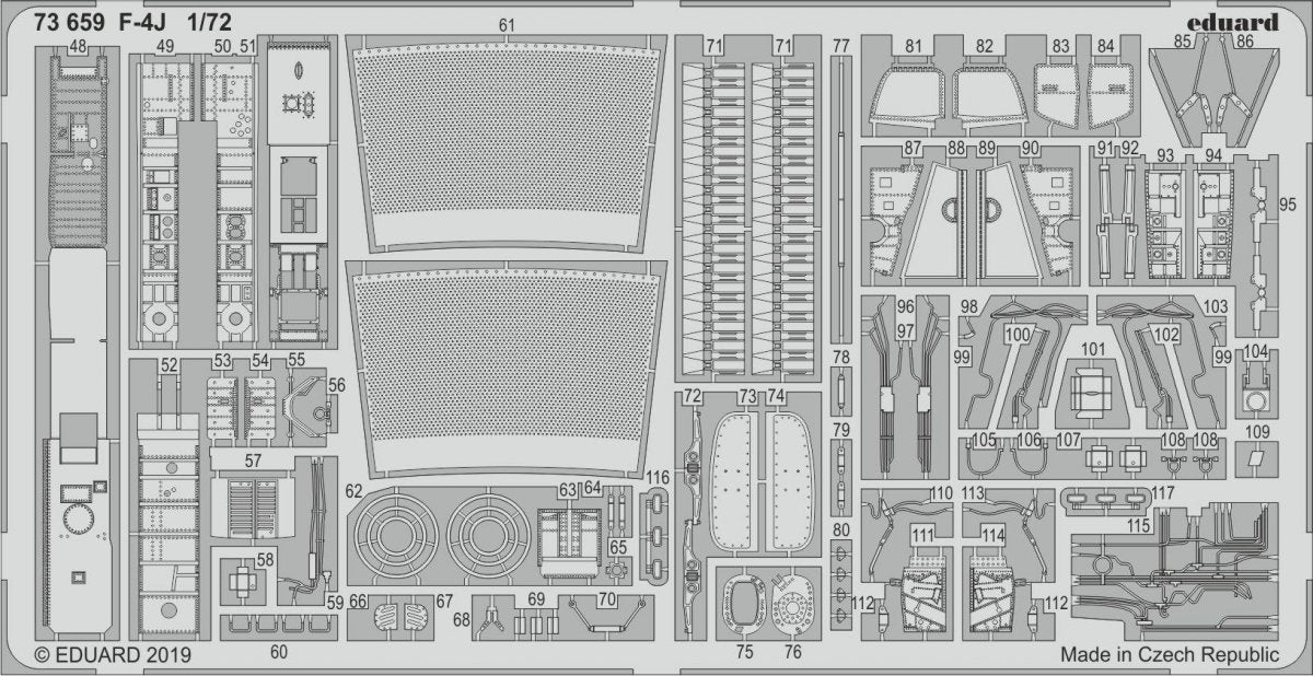 Eduard 73659 F-4J 1/72 ACADEMY – image 2