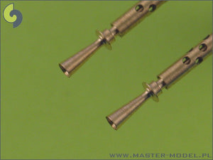 Master SM-35-002 Browning M2 aircraft .50 caliber (12.7mm) barrels with flash hiders (2pcs) – zdjęcie 2