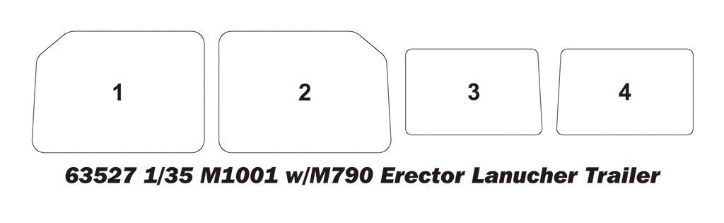 I Love Kit 63527 M1001 W/M790 Erector Lanucher Trailer 1/35 – image 4