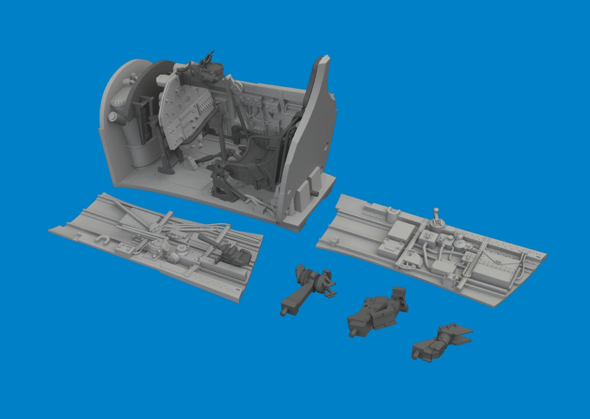 Eduard 6481096 P-40E cockpit PRINT EDUARD 1/48 – Bild 3