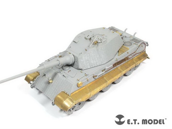 E.T. Model E35-102 WWII German KING TIGER （Henschel Turret）(For DRAGON Kit) 1/35 – zdjęcie 3