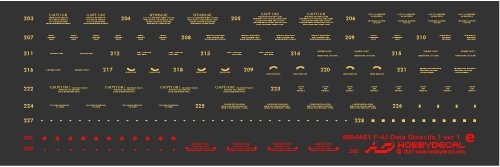 HobbyDecal AL48001V1 F-4J VX-4 Vandy1 Black Bunny October 1972 1/48 – image 6