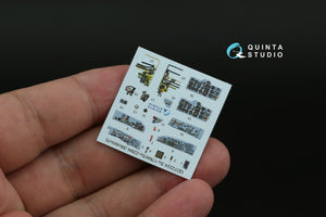 Quinta Studio QD72224 Su-17M4/Su-22M4 3D-Printed &amp;amp; colored Interior on decal paper (Modelsvit) 1/72 – image 3