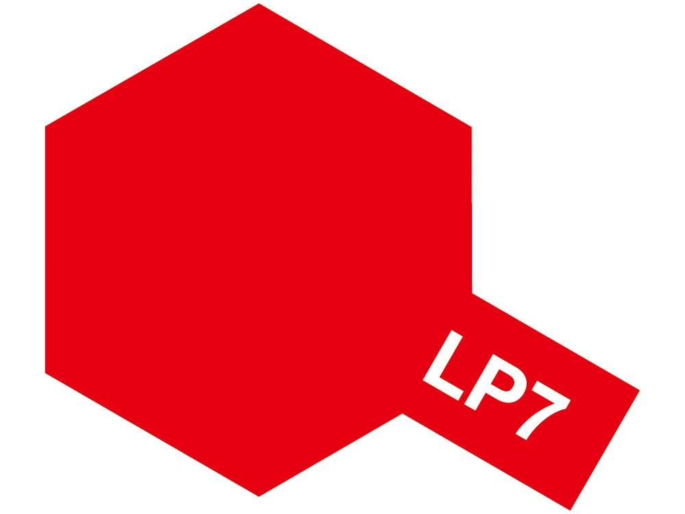 Tamiya 82107 LP-7 Pure red 10ml – image 2