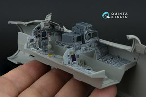 Quinta Studio QDS+32232 Tornado ECR Italian 3D-Printed &amp;amp; coloured Interior on decal paper (Italeri) (Small version) (with 3D-printed resin parts) 1/32 – zdjęcie 12
