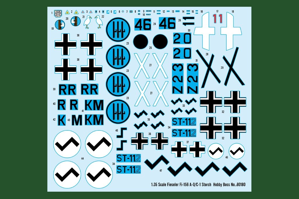 Hobby Boss 80180 Fieseler Fi-156 A-0/C-1 Storch 1/35 – zdjęcie 4