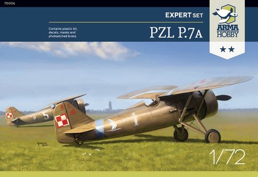 Arma Hobby 70006 PZL P.7a Expert Set 1/72