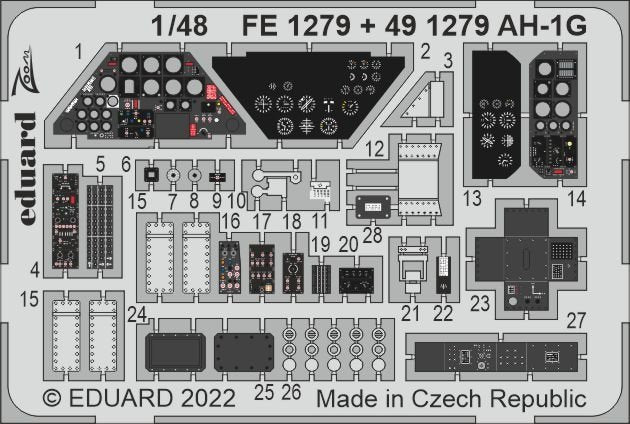 Eduard FE1279 AH-1G SPECIAL HOBBY 1/48