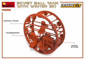 MiniArt 40008 SOVIET BALL TANK w/ WINTER SKI. INTERIOR KIT 1/35 – image 20