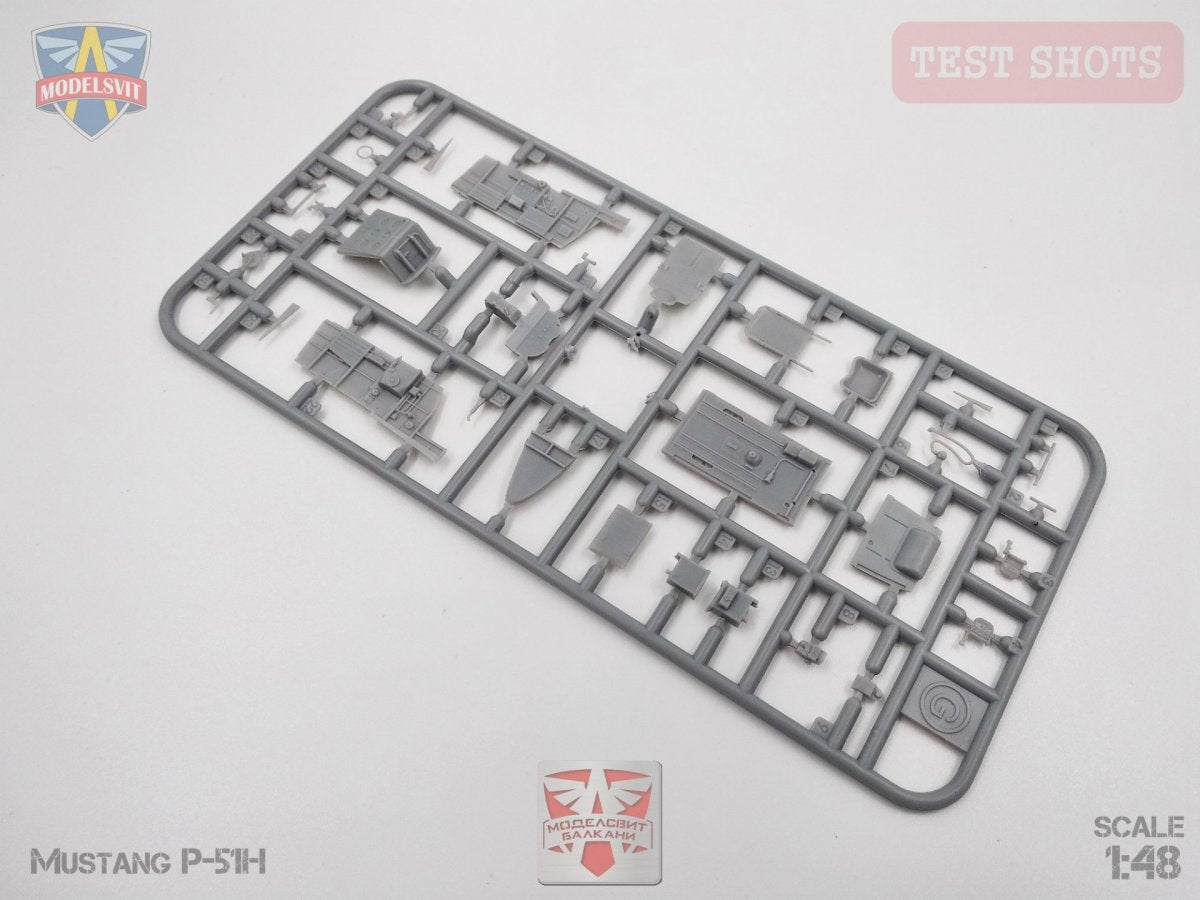 Modelsvit 4821 P-51H Mustang (USAF edition) 1/48 – zdjęcie 6