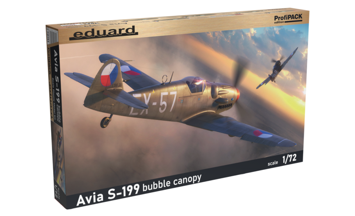 Eduard 70151 Avia S-199 bubble canopy 1/72 – Bild 2