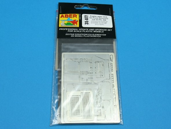 Aber 35A077 Engine upper deck for heavy armored Car Sd. Kfz. 234 (1/35) – image 3
