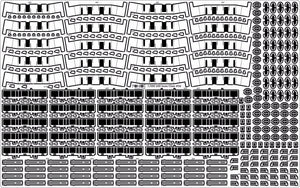 Pontos 21002F1 USS Missouri Iowa 1944 Advanced Add-on Set for Trumpeter 05399 kit – zdjęcie 7