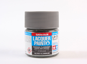 Tamiya 82170 LP-70 Gloss Aluminum 10ml – zdjęcie 3