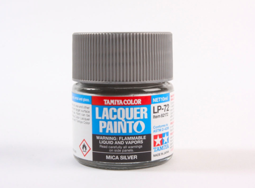 Tamiya 82172 LP-72 Mica Silver 10ml – zdjęcie 3