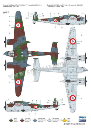 Special Hobby 72399 Breguet Br. 695AB.2 1/72 – immagine 5