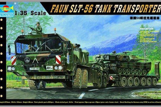 Trumpeter 00203 Faun Elephant SLT-56 Panzer transporter 1/35
