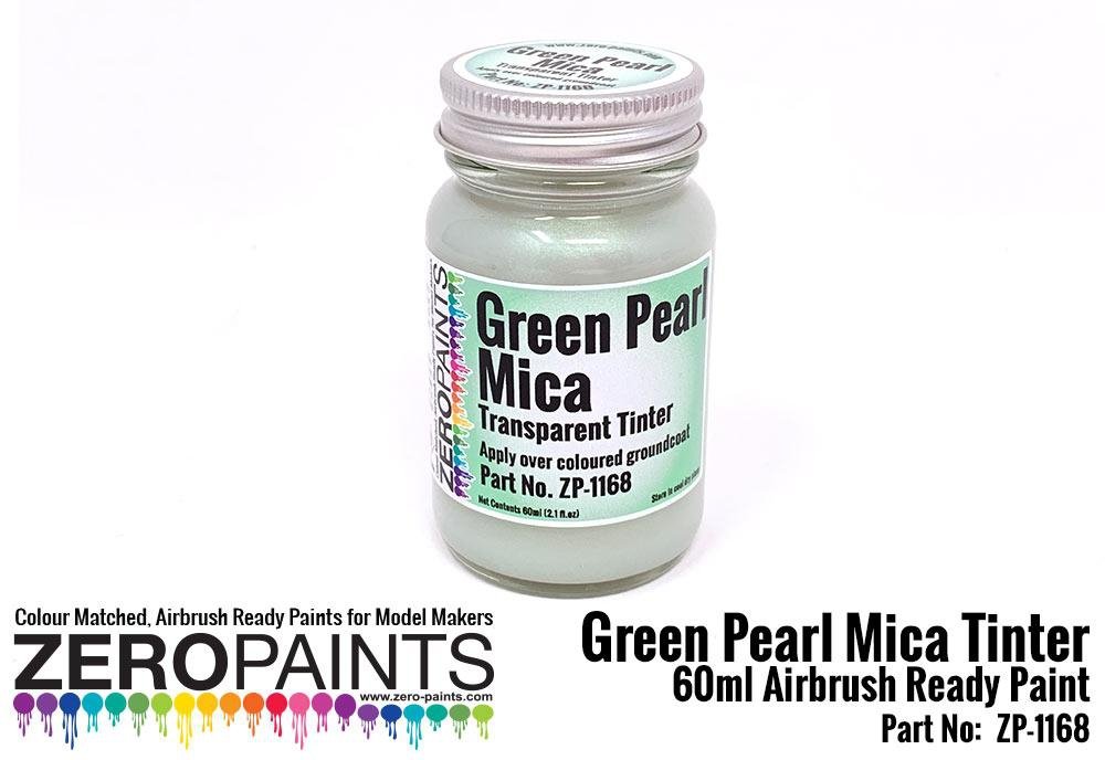 Zero Paints ZP-1168 Pearl Green Mica Transparent Tinter Paint 60ml