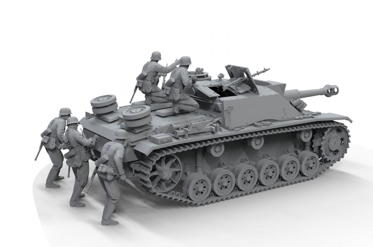 Das Werk DWF016 WWII German Tank Desant Troops 1/16 – zdjęcie 3