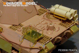 Voyager Model PE35936 WWII German Panther D w/&amp;quot;Stadtgas&amp;quot; Fuel Tanks Basic For MENG TS-038 1/35 – zdjęcie 13