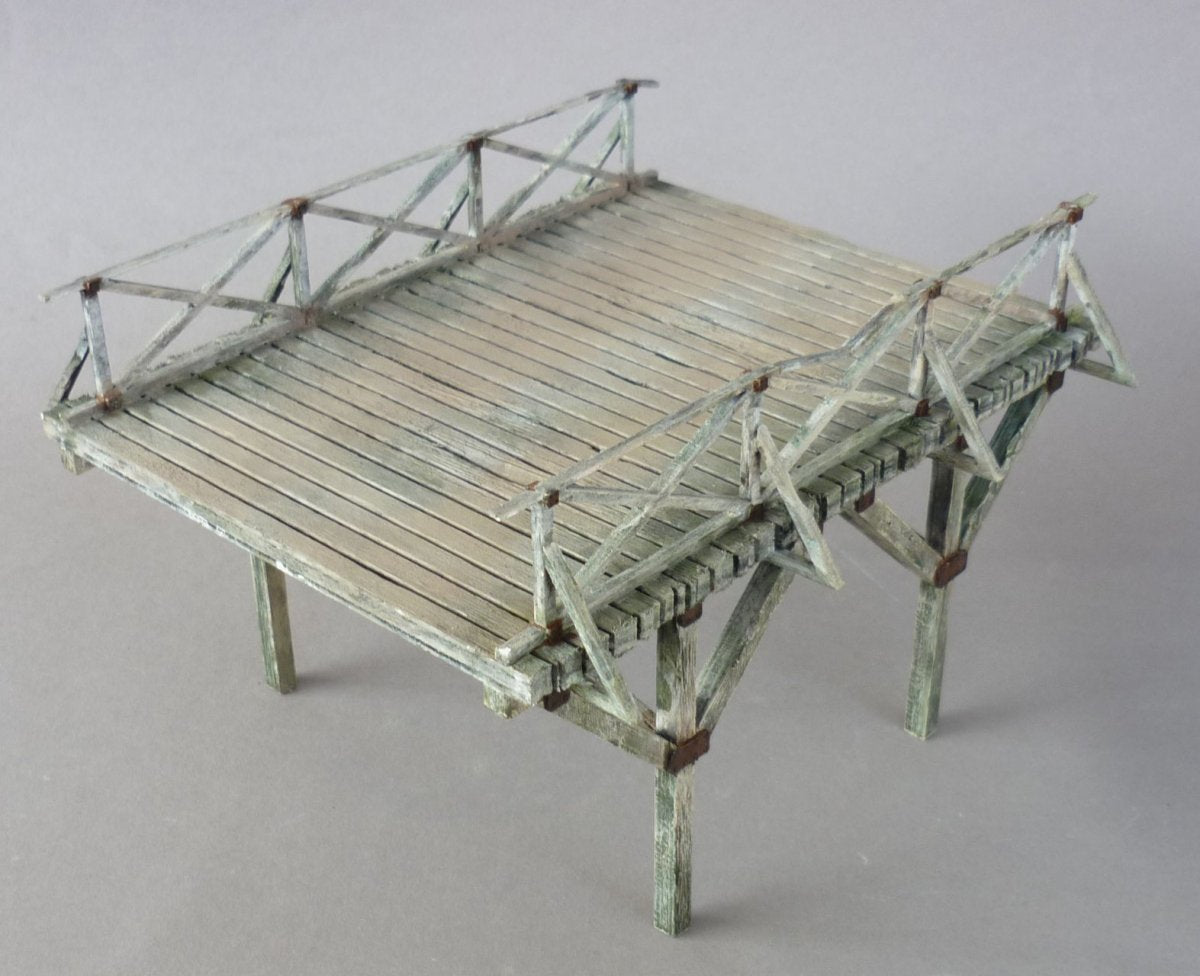 RT-Diorama 35546 Wooden bridge 1/35 – zdjęcie 6