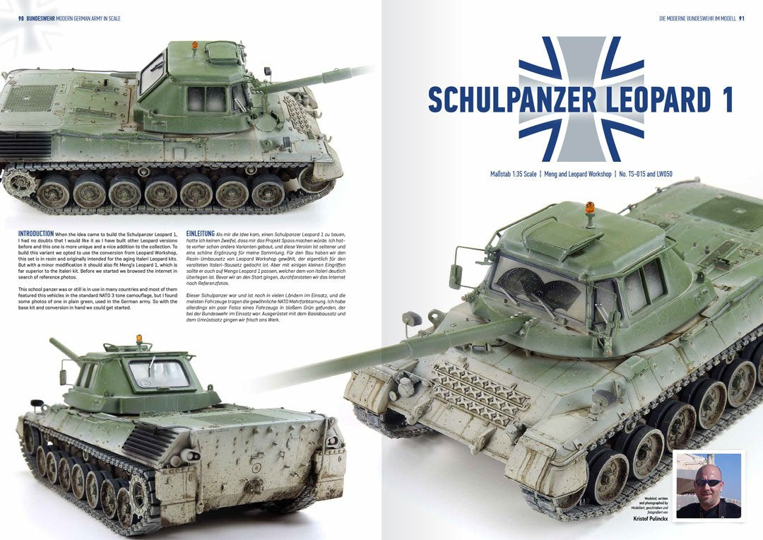 AK Interactive AK524 BUNDESWEHR – MODERN GERMAN ARMY IN SCALE EN/DE – zdjęcie 6