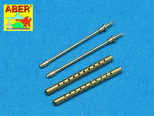 Aber A48 017 Set of 2 cal .50 (12,7mm) standard barrels for U.S. aircraft machine guns Browning M2 1/48 – zdjęcie 2